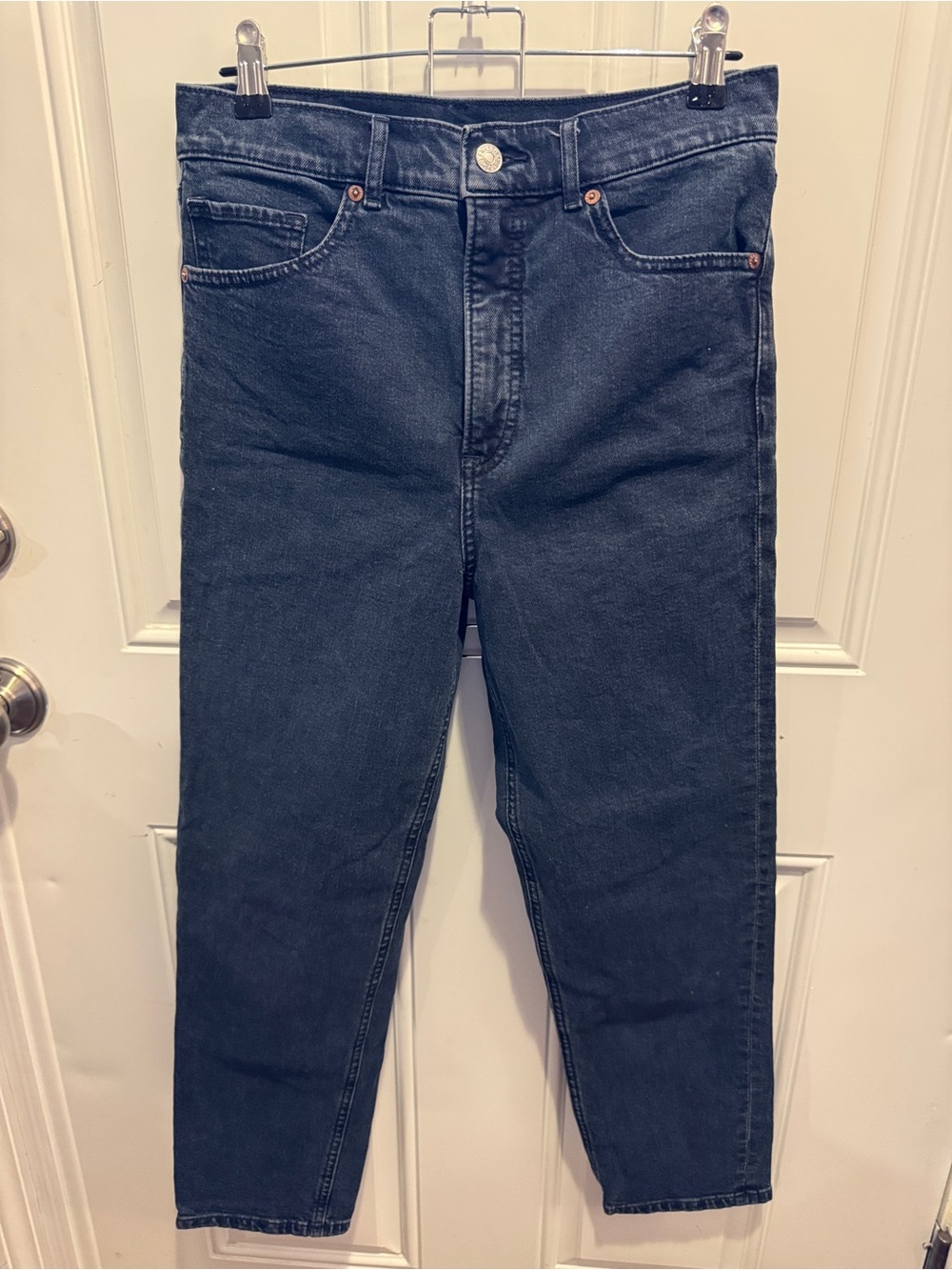 Express Super High Rise Mom Jeans Jean Pant Size 4